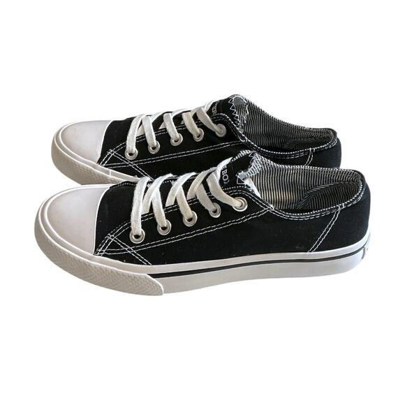 Joe Boxer Women's Black White Stella Casual Sneakers Size 7M - Picture 9 of 14